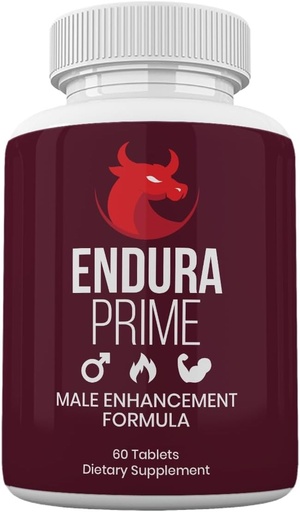 [BRSRAGIOOF5BODL7] Endura Prime Pills, Endura Prime Male Supplement Advanced Formula, 60 Count