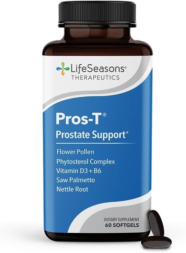 [BRSWEBI7OUPQO333] Pros-T - Prostate Support Supplement - Saw Palmetto, Phytosterol, çinko, Nettle, D-3 & B6 - Sağlıklı Prostate Function & Normal Urinary Flow - Find Tound - 60 Softgels