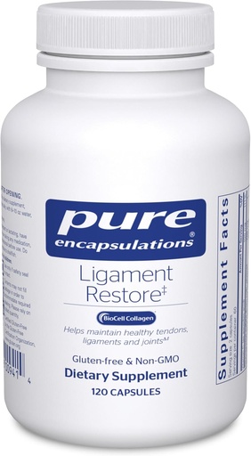 [BRSWIZD5CIPQGFTA] Pure Encapsulations - Ligament Restore - Dietary Supplement Helps Maintain Healthy Tendons, Ligaments and Joints - 120 Capsules