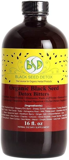 [BRSWYYIDBYHWEDLB] BSD Blackseed & Bitters Detox (30 Kräuter/Bitter) (16 oz.)