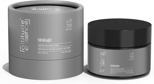 [BRSROAI5AEHA4HTD] Shilajit, Pure Himalayan Organic Shilajit Resin, High Potency Gold Grade 85+ Trace Minerals & Fulvic Acid for Energy, Metabolism & Immune Support Supplement for Men & Women (50 grams)