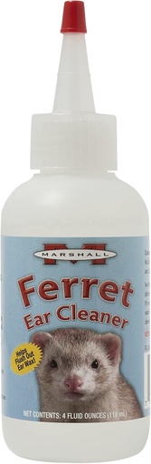 [BRSWIY3ZCN5BC2LA] Marshall Ferret Øresensning løsning - 4 oz - let Formel til at fjerne snavs og voks - Indeholder Eucalyptol til støtte sundt Øre Tissue - Ingen Swabs påkrævet