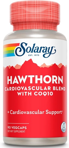 [BRSWIYT3OMAQ4GD4] SOLARAY Hawthorn 特殊公式, 150mg, 90 计数