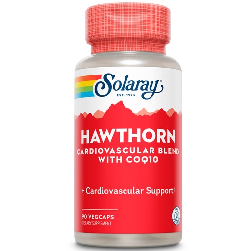 [BRSWIYT3OMAQ4GD4] SOLARAY Hawthorn Special Formula, 150mg, 90 Count
