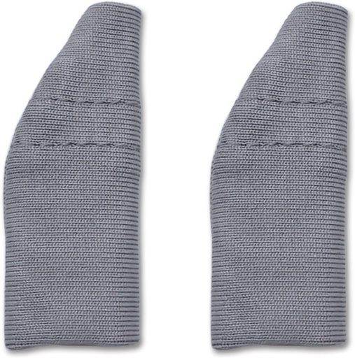 [BRSRA235A4IAEH3P] Hearing Aid Covers Protect Hearing Amplifiers from Sweat, Dirt and Moisture, Fits Hearing Instruments 1.4” to 1.6”(Gray, L)