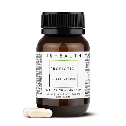 [BRSWYYILOUDQYYIV] JSHealth Multi-Strain Probiotic Supplement. Advanced Gut Health Formula with 5 Clinically Studied Strains. Shelf-Stable, Vegan. By Nutritionist Jessica Sepel (30 Capsules)
