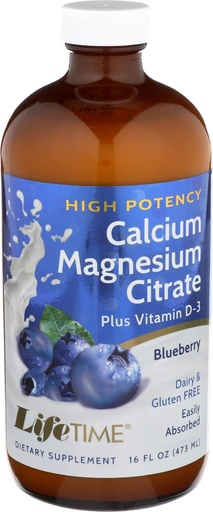 [BRSWIYT5AZYWCGT2] DYNAMIC HEALTH VitaLiquids Bone Support - Calcium Magnesium Supplement w/ Vitamin D - Supports Strong Bones w/ Calcium Citrate, Vitamin D3, Blueberry Flavor, Vegan, Gluten Free, 32 Servings, 16oz | Calcium Citrate for Women & Men, Contains Magnesium Citrate & Vitamin D3 for Bone & Muscle Support, Easy Absorption Formula