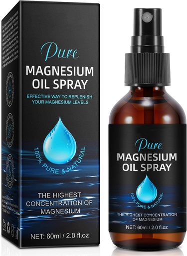 [BRSRA2YLBMIWK33U] Generic Magnesium Oil Spray, Magnesium Oil for Feet, 100% Pure Organic Natural Magnesium Oil Spray, Easy to Absorb Use, Magnesium Oil Spray for Feet