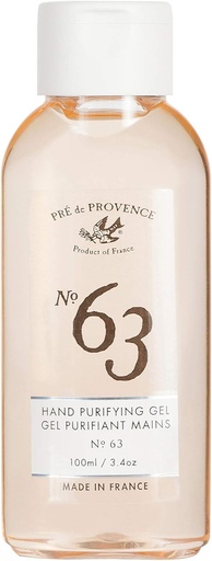 [BRSWYAY2OJ5WM2AV] Pre de Provence Advanced Alcohol Based Hand Sanitizer Gel Moisturizes & Softens Hands, 3.4 Fluid Ounces, No. 63