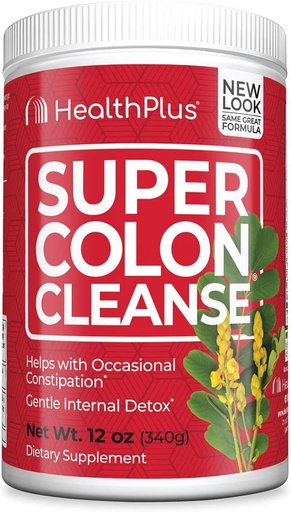 [BRSWIGT6BEDQ4DYV] Health Plus Super Colon Cleanse: 10 eguneko garbiketa -Detox | 1 garbiketa baino gehiago, 12 ontza