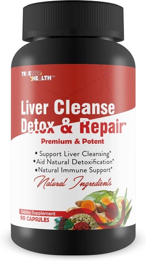 [BRSRMCYZDIHBEHTU] Liver Cleanse Detox ' Repair - Liver, Kidney, " Colon Cleanse - Herbal Liver Support supplement with Dandelion Root, Aloe, Turmeric, Ginger - Promote Liver Health Naturally