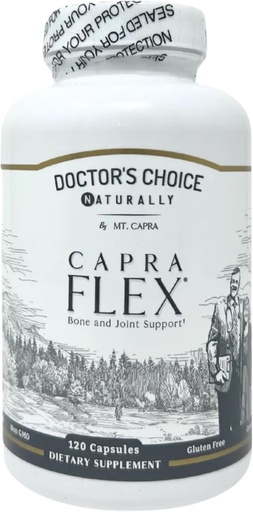[BRSWIYQLAF7QIYIZ] CapraFlex by Mt Capra | Bone and Joint Support Supplement with チキンコラーゲン、ヒアルロン酸、ターメリック、ハーブ・フォー・ジョイント・バイタリティ | 30 サービング - 120 カプセル
