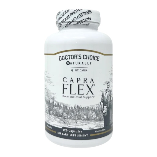 [BRSWIYQLAF7QIYIZ] CapraFlex by Mt. Capra | Bone and Joint Support Supplement with Chicken Collagen, Hyaluronic Acid, Turmeric, and Herbs for Joint Vitality | 30 Servings - 120 Capsules