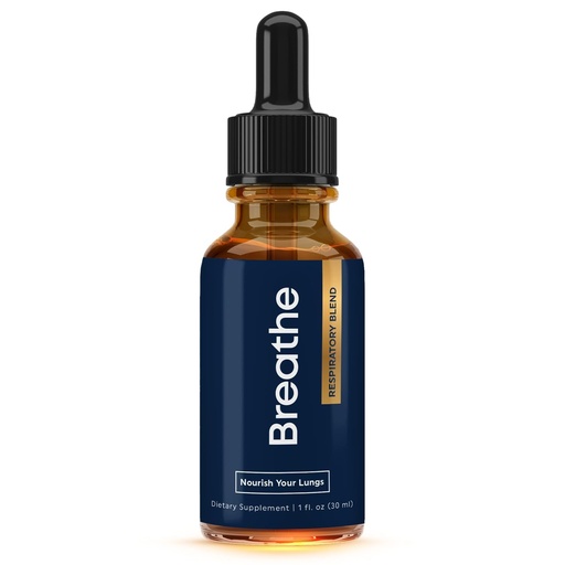 [BRSRAHQLBANBM2YV] BREATHE 8-IN-1 Mullein Drops for Lungs & Airways (1 fl. oz.): Peppermint, Thyme, & Mullein Leaf Extract for Lungs Detox for Smokers - Break up Mucus & Breathe Clear - GMO-Free & Made in USA