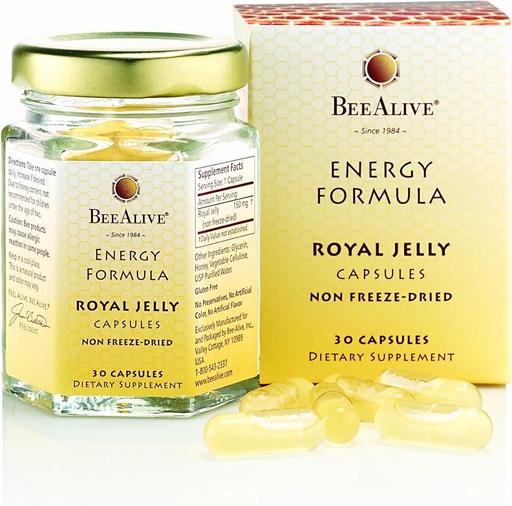 [BRSWIFI7AUBWEADC] Royal Jelly Energy Formula Non Freeze-Dried 150mg 30 Capsules