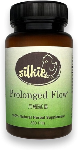 [BRSW22Q6PIDRMDQV] Silkie Prolonged Flow Supplement - Hormonal Balance Support, Decreases & Regulates Menstrual Cycle, Hot Flashes & Night Sweats Relief, 300 Count