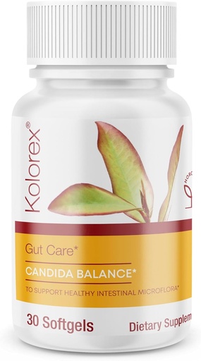 [BRSRMYICCUAWKE3U] Kolorex Gut Care Candida Balance (Advanced Candida Care) 30ct