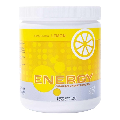 [BRSWGZARBYFQM3LK] PURE Energy Drink Mix, Zesty Lemon Wheatgrass Juice organikoa, Antioxidatzaile eta Funtsezko, Mineral Rich bitamina A, C, E eta B6 Natural Boost & Wellness, Zero Sugar Formula, 270g