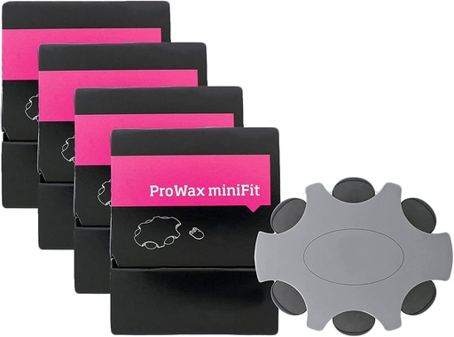 [BRSW2EIZAUGQ2FI6] Hearing Aid Wax Guard Filters ProWax MiniFit Replacement Clear Cleaning kit Accessory for Oticon (4 Pack), for Oticon ProWax MiniFit Replacement Wax Filters