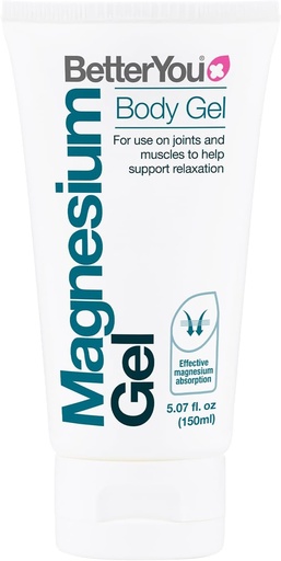 [BRSWECATDNYR4CD6] BetterYou Magnesium Gel - Розслабляючий м'язовий руб - Тематичний магній для ефективного поглинання - Тисяча Joint Support і Sore Muscle Relief - 5.07 ун