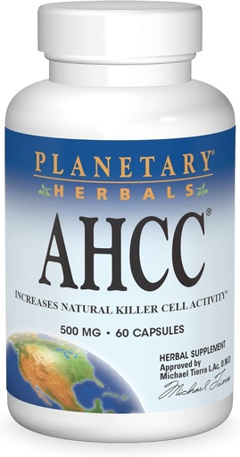 [BRSWIYD6DF4WG2D6] Планетарни билки AHCC 500mg - 60 капсули