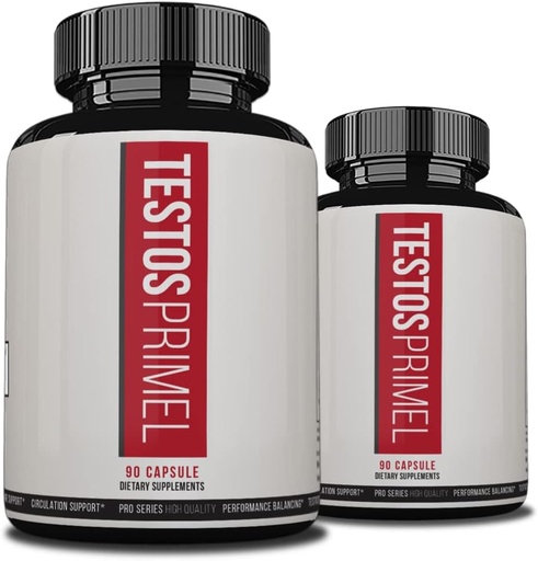 [BRSRMFAQC4IBUHY3] Testos Primel Advanced Formula, TestosPrimel for Muscles Strength, Testoprime, 180 Capsules, 2 Month Supply