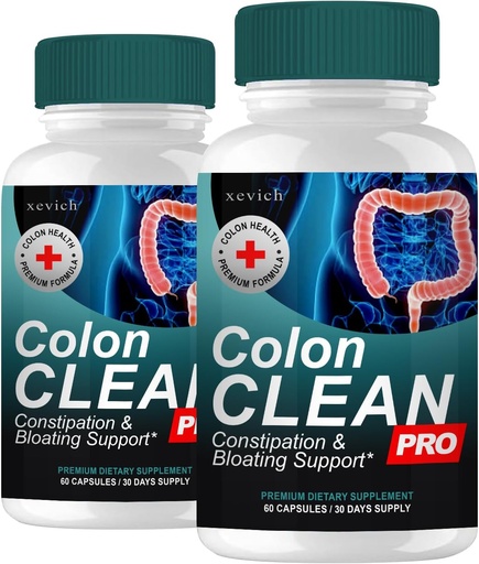 [BRSROHY7PJ5RQDL7] Colon Clean Pro - Colon Clean Pro Premium Dietary Supplement (2 pakkaus, 120 kapselia)