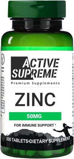 [BRSROBQNOQCGM3LH] Zinc Citrate 50 mg - Supplement to Support Immune System & Reproductive Health (1)