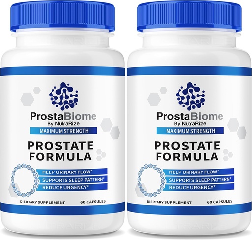 [BRSRAZQQDIMQA2QV] (2 Pack)ProstaBiome Capsules,ProstaBiome前列腺支持补编,全自然更多控制补编,能量和救济最大强药丸,Prosta Biome审查(120 Capsules)