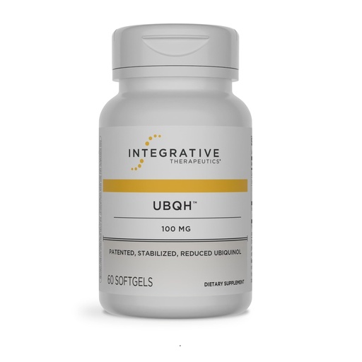 [BRSWIYYZDIIRS2DU] Integrative Therapeutics UBQH (100 mg) - Cellular Energy Support Supplement* - Dairy-Free - 60 Softgels (60 Servings)