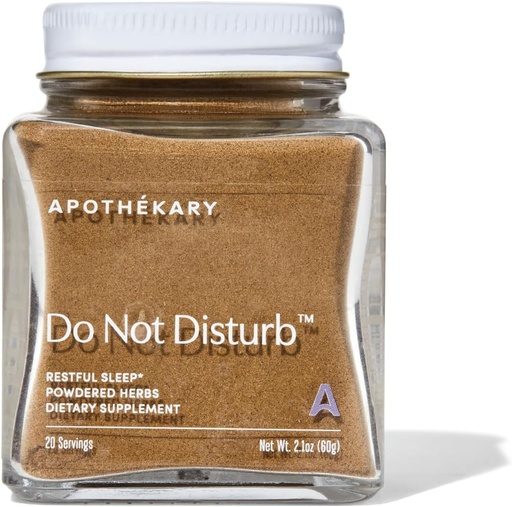 [BRSROGA2DECGCALB] Apothékary Do Not Disturb Sleep Support, Herbal Powder, Sugar Free, Gluten-Free, Vegan, Plant-Based