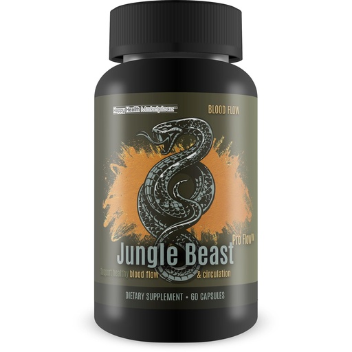 [BRSROGIEOJ4A22DJ] Jungle Beast Pro Flow - Our Best Blood Flow Jungle Beast Pro Supplement for Healthy Circulation - Healthy Circulation Support for Enhanced Nutrient Delivery - Blood Circulation Supplements Bloodflow