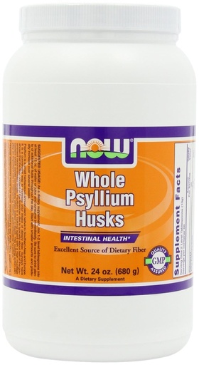[BRSWIYYMBR7WY2DK] NOW Whole Psyllium Husk, 24-Ounce(Pack of 3)
