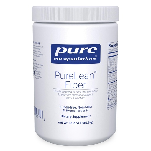 [BRSWIZQPB4GBOGQ7] Pure Encapsulations PureLean Fiber | Powdered Blend of Soluble and Insoluble Fibers and Probiotics to Promote Microflora Balance and GI Function* | Supports Healthy Digestion* | 12.2 Ounces*