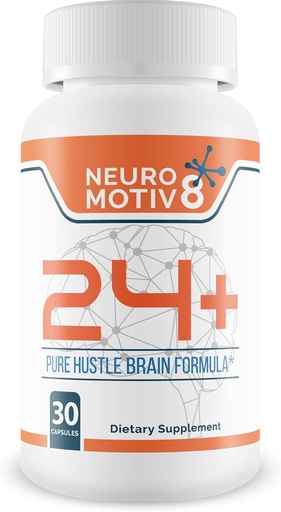 [BRSWGBIKOIMGYALV] Neuro 24 + Enhancement Cerebral Formula - Brain Booster - Motiv8 Sua mente com esta fórmula cerebral pura Hustle projetado para aumentar seu foco e suporte melhor desempenho cerebral
