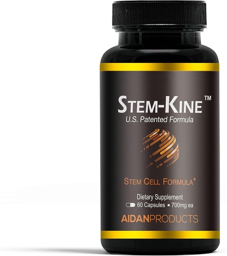 [BRSWIGARCBYBQE3K] Stem-Kine: Clinically Proven to Increase Circulating Stem Cells, Promoting Healing and Anti-Aging (60 Capsules)