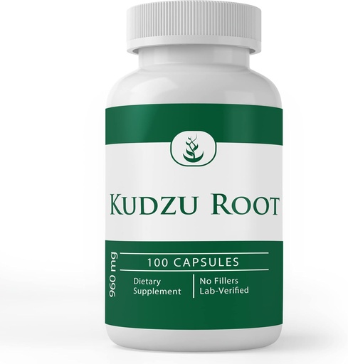 [BRSW2FD6OIFAMA3O] Pure Original Zutaten Kudzu Root (100 Kapseln) Immer rein, keine Additive oder Füllstoffe