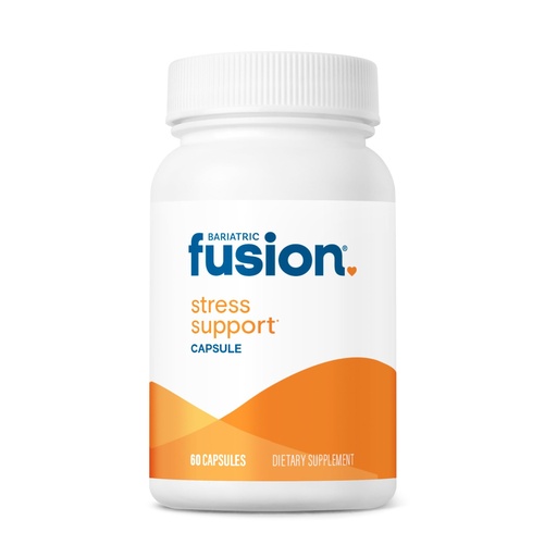 [BRSROHD6BBYGADQY] Bariatric Fusion Stress Support* | Vegan Supplement with Magnesium and Ashwagandha | Daily Vitamin for Women and Men | Gluten, Dairy and Soy Free | Non-GMO | 60 Capsules