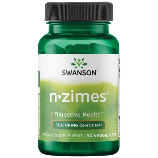 [BRSWIYAOBUOAYGTI] Swanson Full Spectrum N-Zimes 90 Veg Capsules Enzyme