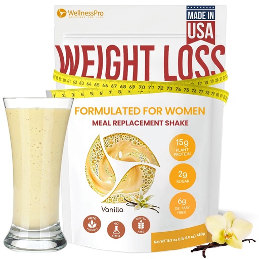 [BRSROFIDOUJRMDT3] HARMONIFY Meal Replacement Shake for Women with Vanilla Flavor, Keto Frıendly, Kosher Certfied Protein Powder, Pre & Probiotics for Easy Digestion, No Sucralose Included, 16,9 Oz