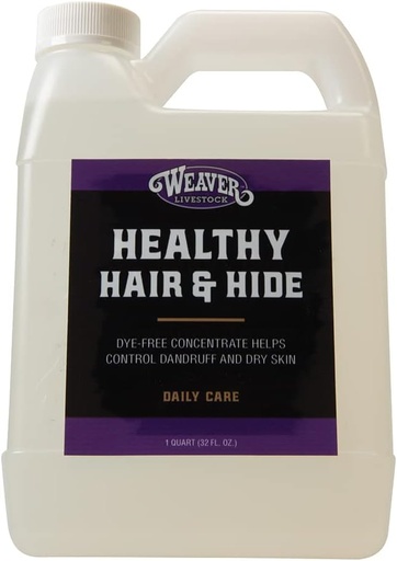 [BRSW2ZAECAPGG33K] Weaver Livestock Healthy Hair&Hide CONCENTRT,QT