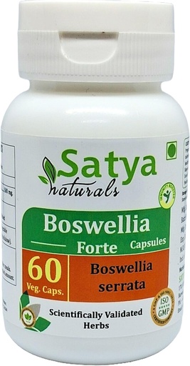 [BRSRA2QBOQMRGCIZ] Boswellia Forte Capsules 500 mg. 60 Veg. Capsule | Boswellia (Boswellia Serrata) Extract Capsules för män och kvinnor | Ayurvedic Herbal Supplement / läkemedel | 10:1 Forte (1 flaska 60 kapslar)
