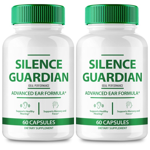 [BRSRAGA6BN5BQ23G] Silence Guardian Tinnitus Relief For Ringing Ears Capsule, Silence Guardian Ring Clear Tinnitus Pills, SilenceGuardian Ear Tinnitus Supplement, Ear Ringing Tinnitus, SilenceGuardian Reviews (2 Pack)
