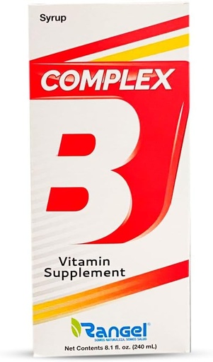 [BRSRA2QCAQBBUH3Z] Rangel Complejo B Suplemento Vitamínico, 8.1 Fl Oz (Pack of 1), Yellow