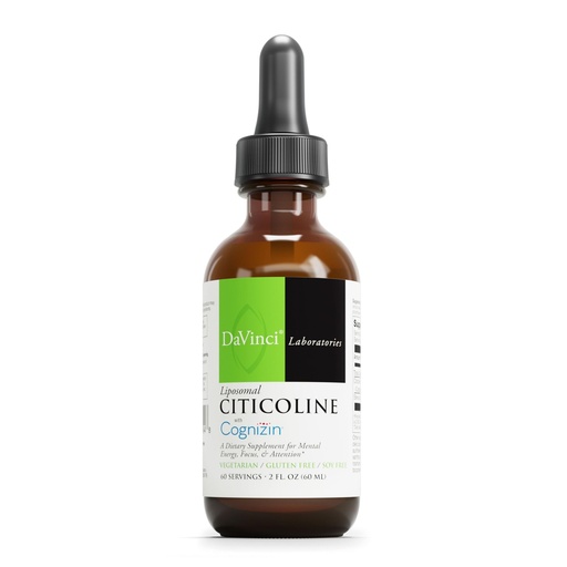[BRSW2BIDBMCAACLB] DaVinci Laboratories - Liposomal Citicoline - 60 Servings - 2 Fl Oz