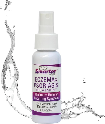 [BRSROFTQCINWEFLH] Ekzema & Psoriasis Therapy, Skin & Scalp üçün hipoklorit (HOCl) Sprey, Natural Itch Yardım, Hipoallergenik, No Sting, Bütün əvvəl, 2oz Sprey