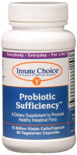 [BRSWIYL5BACBSDI5] Innate Choice Probiotic Sufficiency, 60 vegetarian capsules