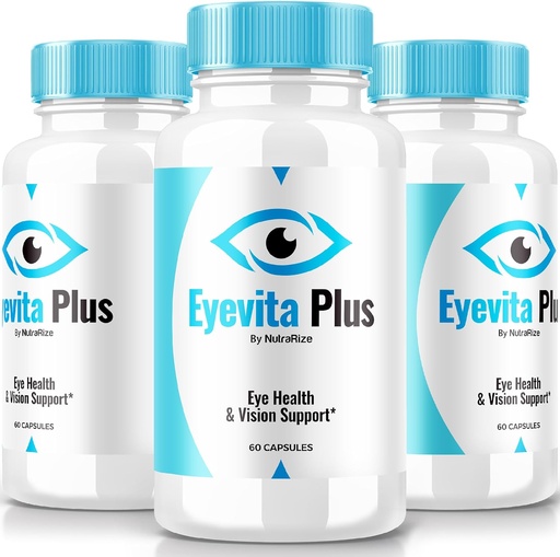 [BRSRAZQNBEJRSCDV] (3 trọn gói) Eyevita Plus - Sự hỗ trợ đầy đủ cho đôi mắt của bạn, Eyevita Plus Promition Nutrition, Eye montics, Tất cả các công thức sức khỏe tự nhiên, Eye Vita Plus Multivitamin Reviews (180 Capsules)