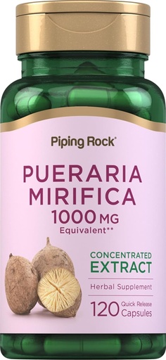 [BRSRMGQDBN5GMFI6] Piping Rock Pueraria Mirifica kapselit ... 1000 mg... 120 pillereitä...
