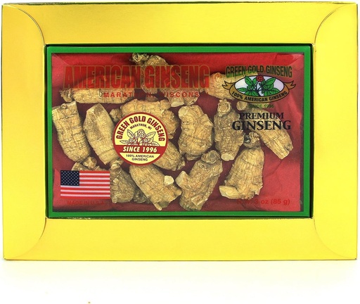 [BRSWECQKA4PB6ETD] SKU CZ 122-3 | Short Large Roots | American Ginseng Roots from Marathon County, WI | 3oz Box, B06XCDWKKN